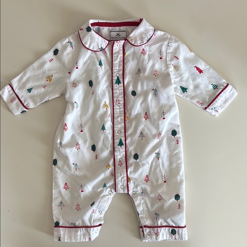Petite Plume Christmas romper